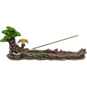 11" Polyresin Incense Burner - Green Man