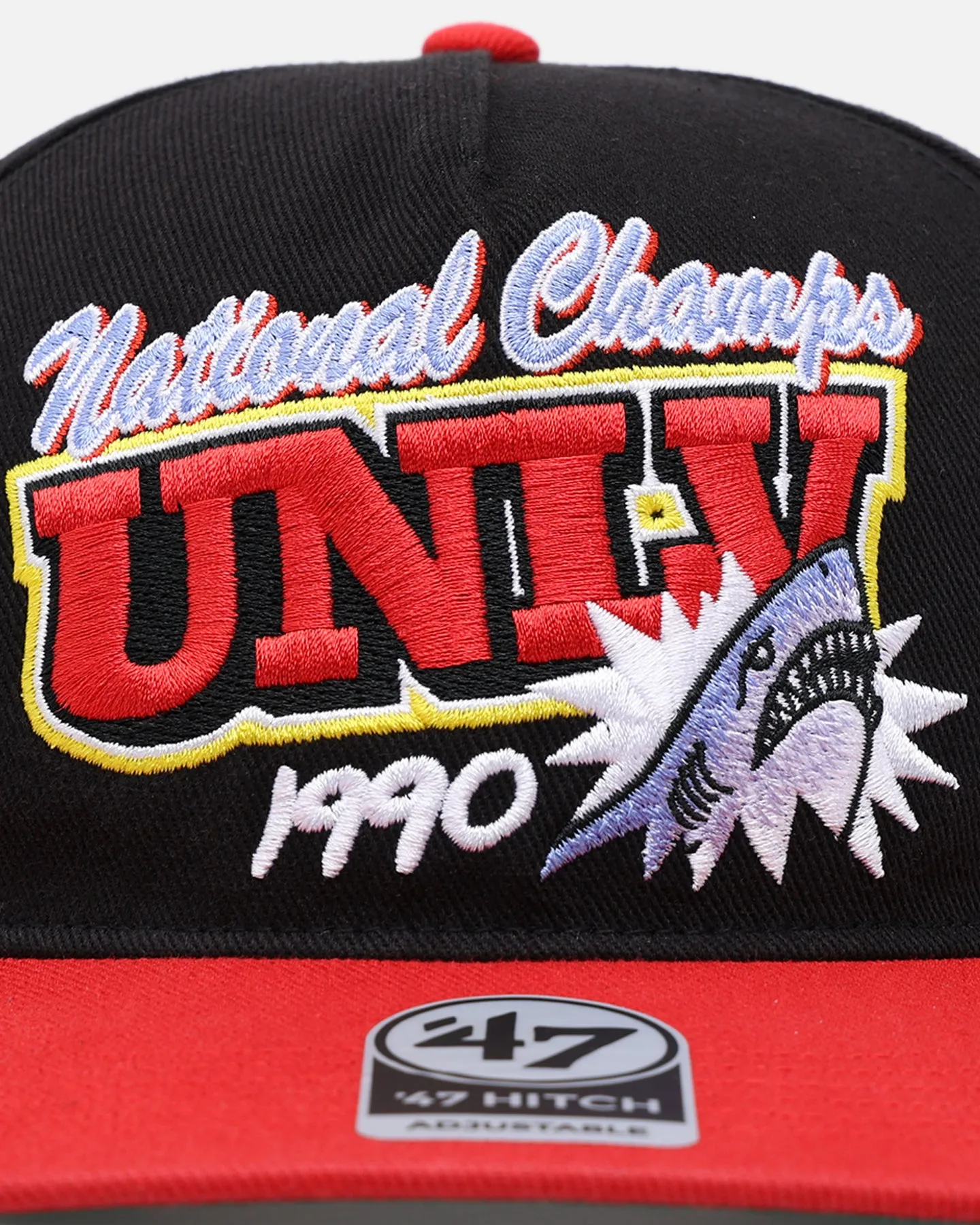 47 Brand UNLV 1990 Hitch RF Snapback Black/Red