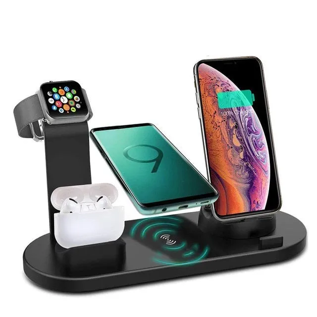 7 in 1 Wireless Charger with Stand