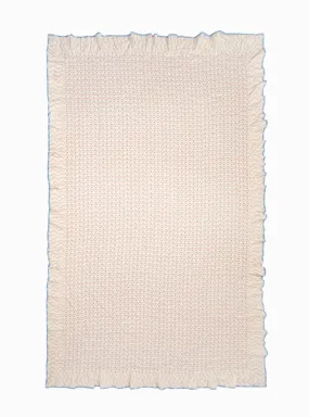 Aalto Kukka Frill Tablecloth Off White