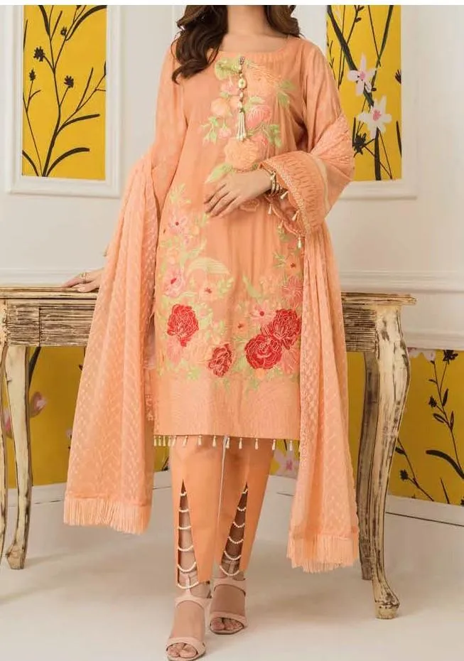 Alzohaib Embroidered Pakistani Lawn Dress