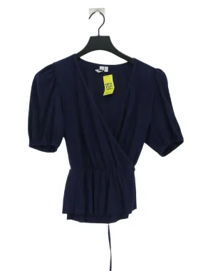 & Other Stories Women's Blouse XS Blue 100% Polyester