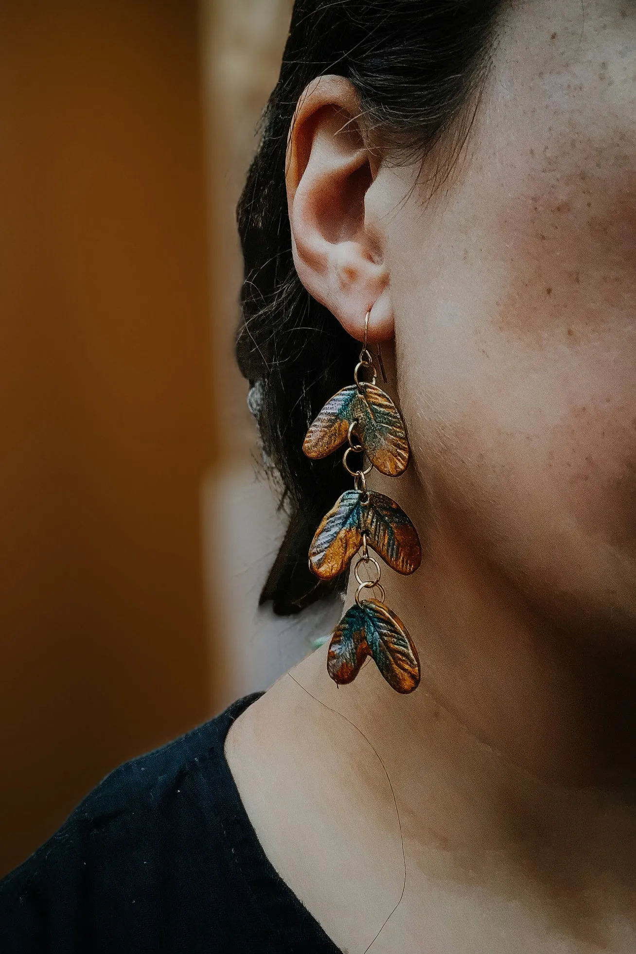 Annie Feather Earrings