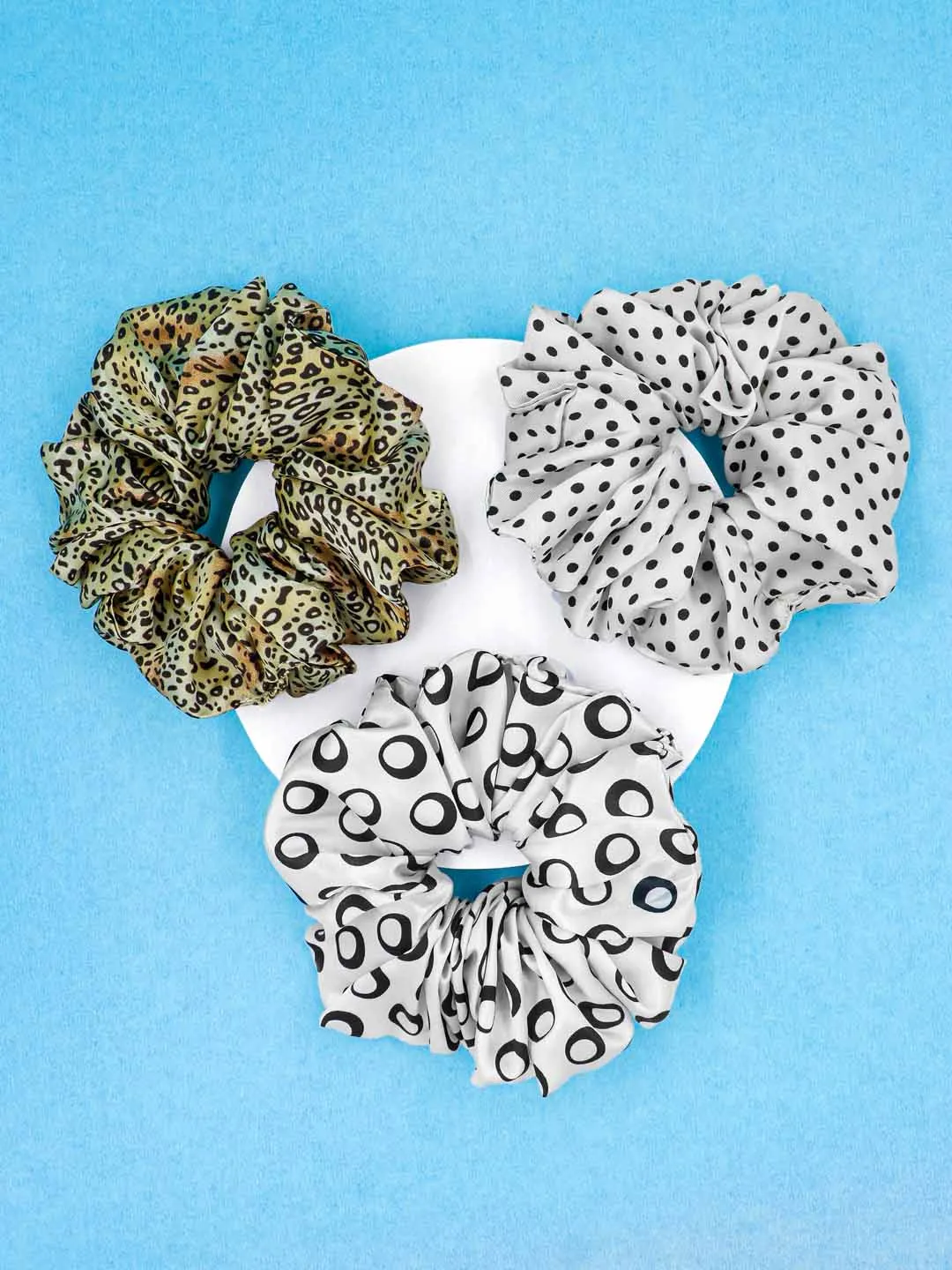 Assorted Scrunchies Set of 3 (Large)