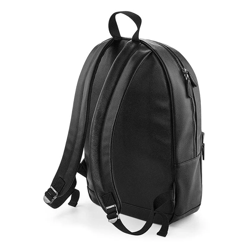 BagBase BG255 Faux Leather Fashion Backpack