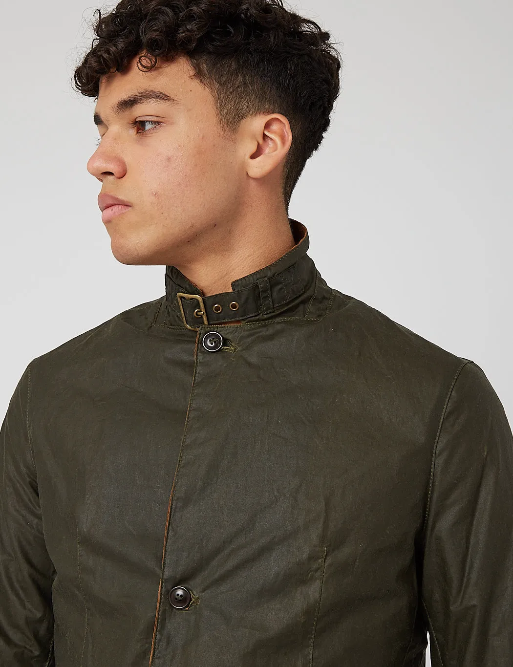 Barbour Lightweight Sander Wax Jacket - Archive Olive