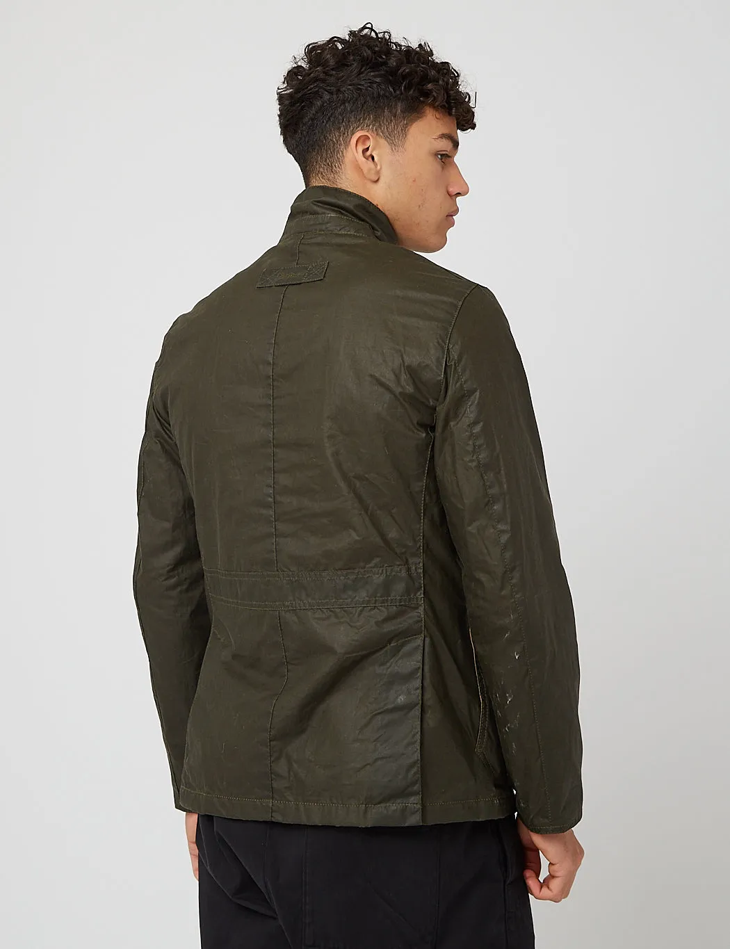 Barbour Lightweight Sander Wax Jacket - Archive Olive