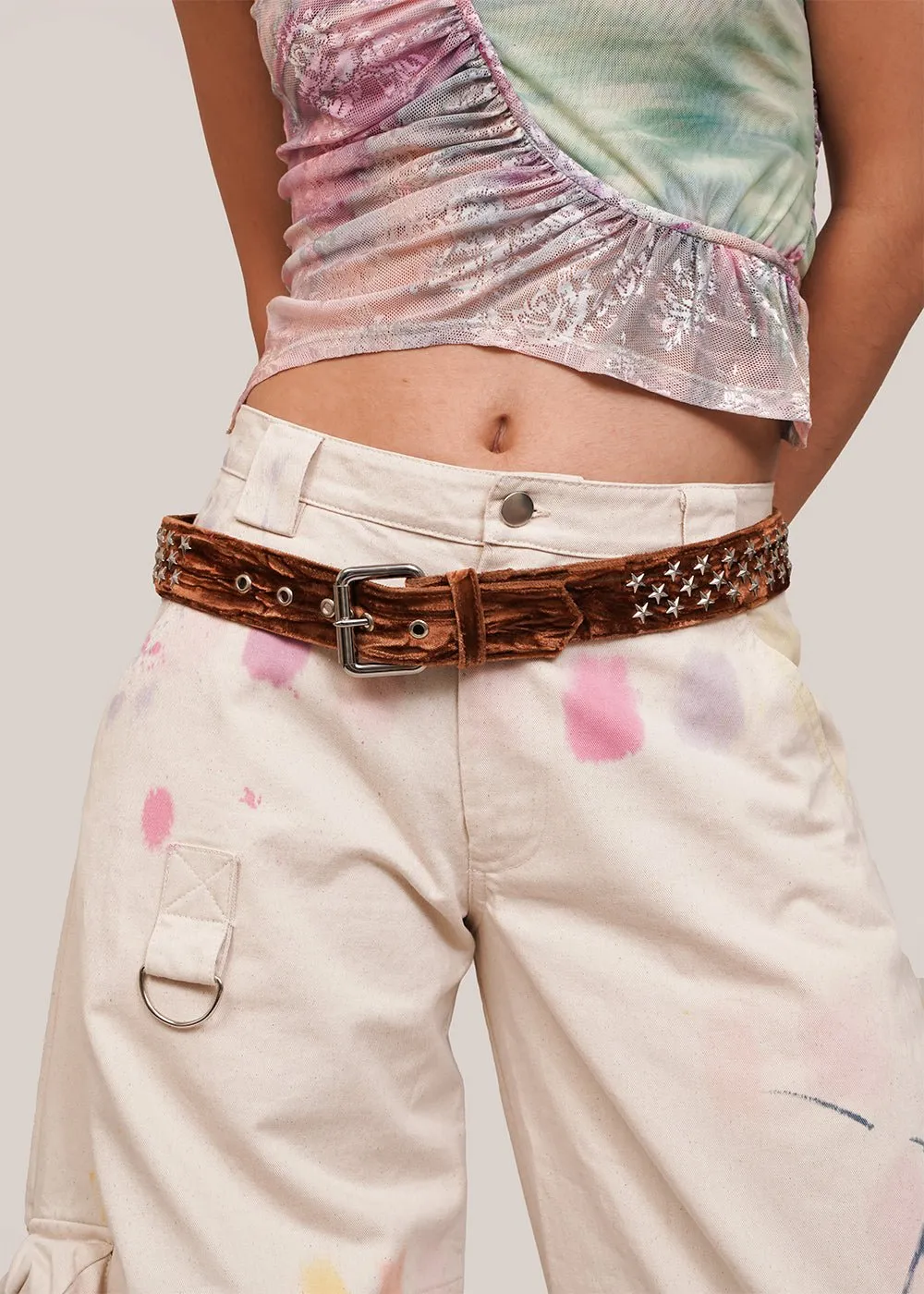 Bark Star Studded Belt