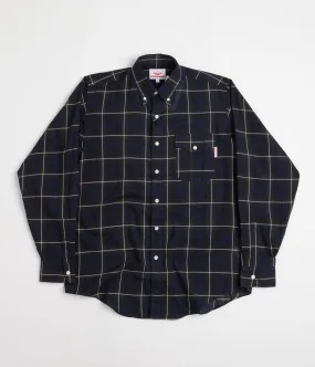 Battenwear BD Scout Shirt - Navy Plaid