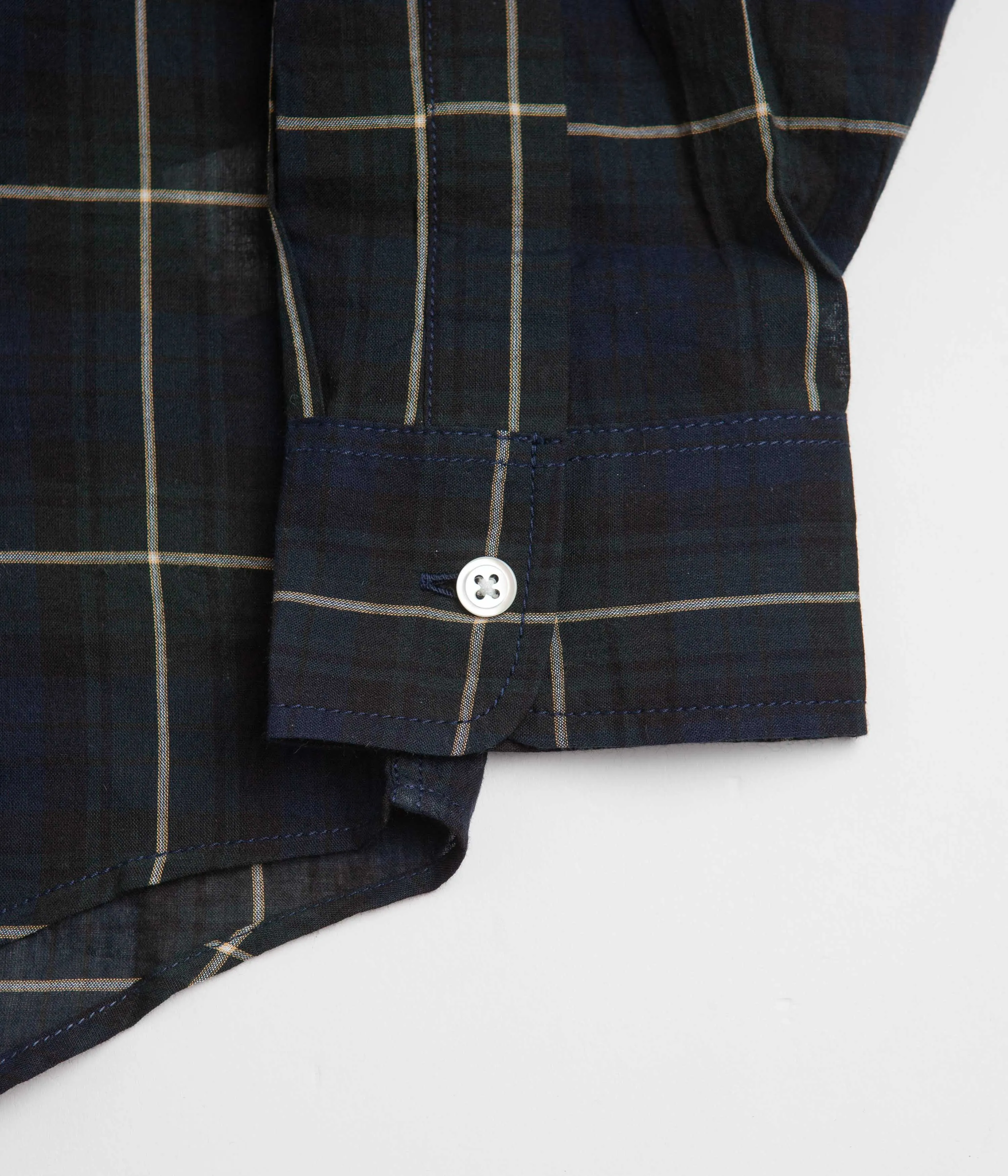 Battenwear BD Scout Shirt - Navy Plaid