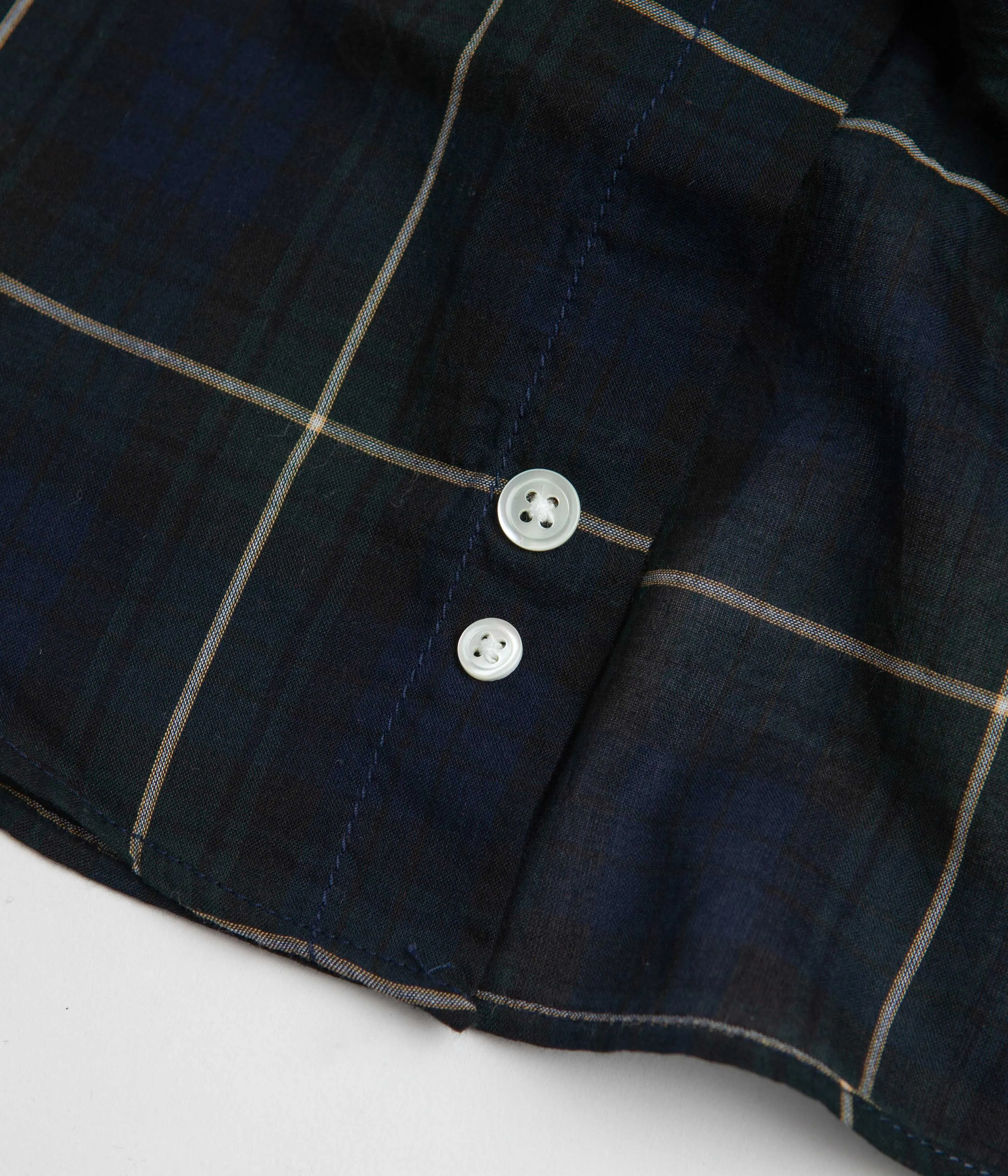 Battenwear BD Scout Shirt - Navy Plaid