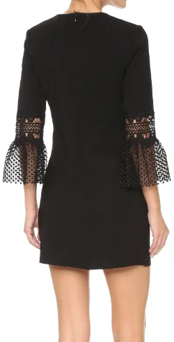 Bell Sleeved Lace Dress