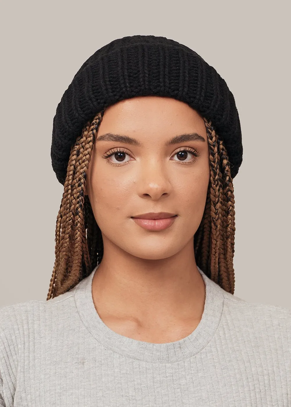 Black Beanie