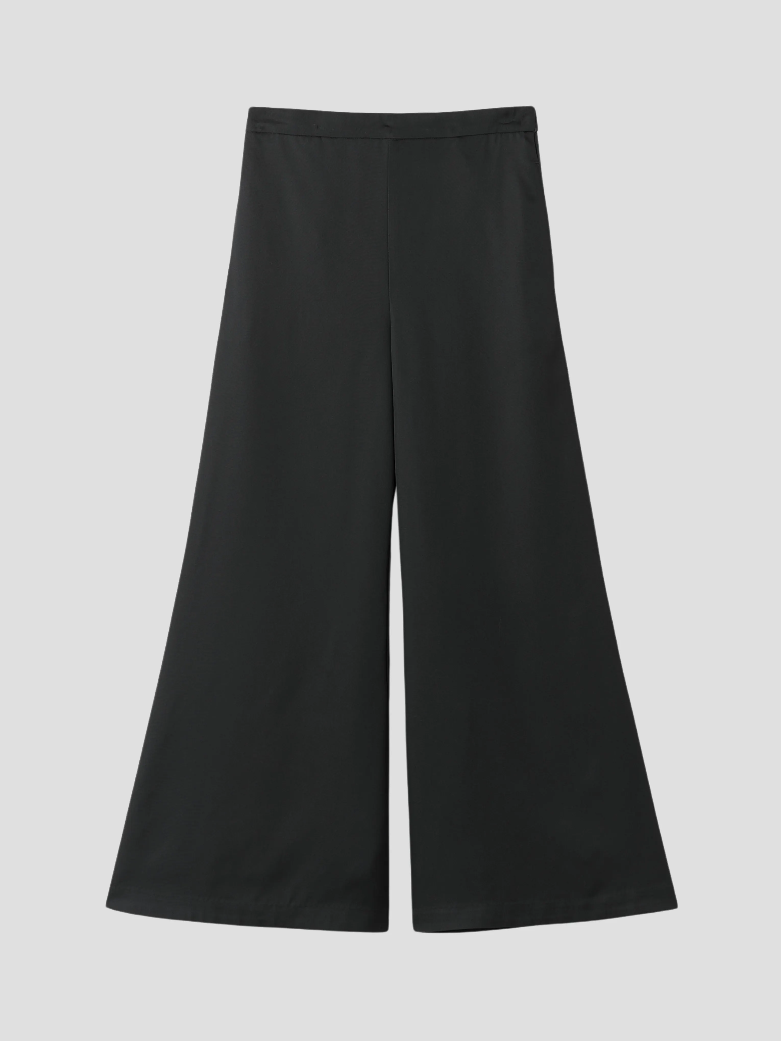 Black Lucee Wide Leg Pant