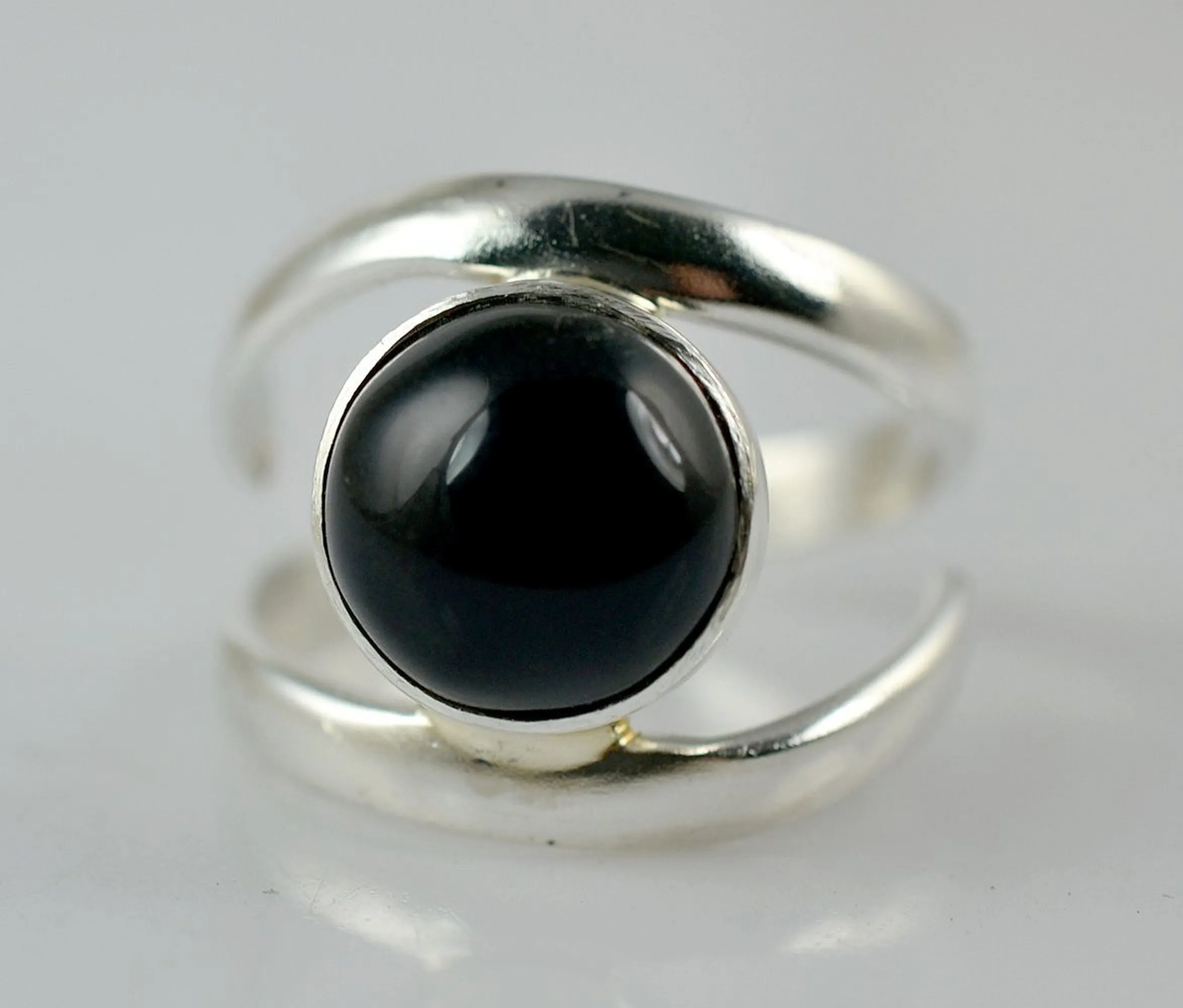 Black Onyx 925 Solid Sterling Silver Handmade Ring Size 3 to 13 US