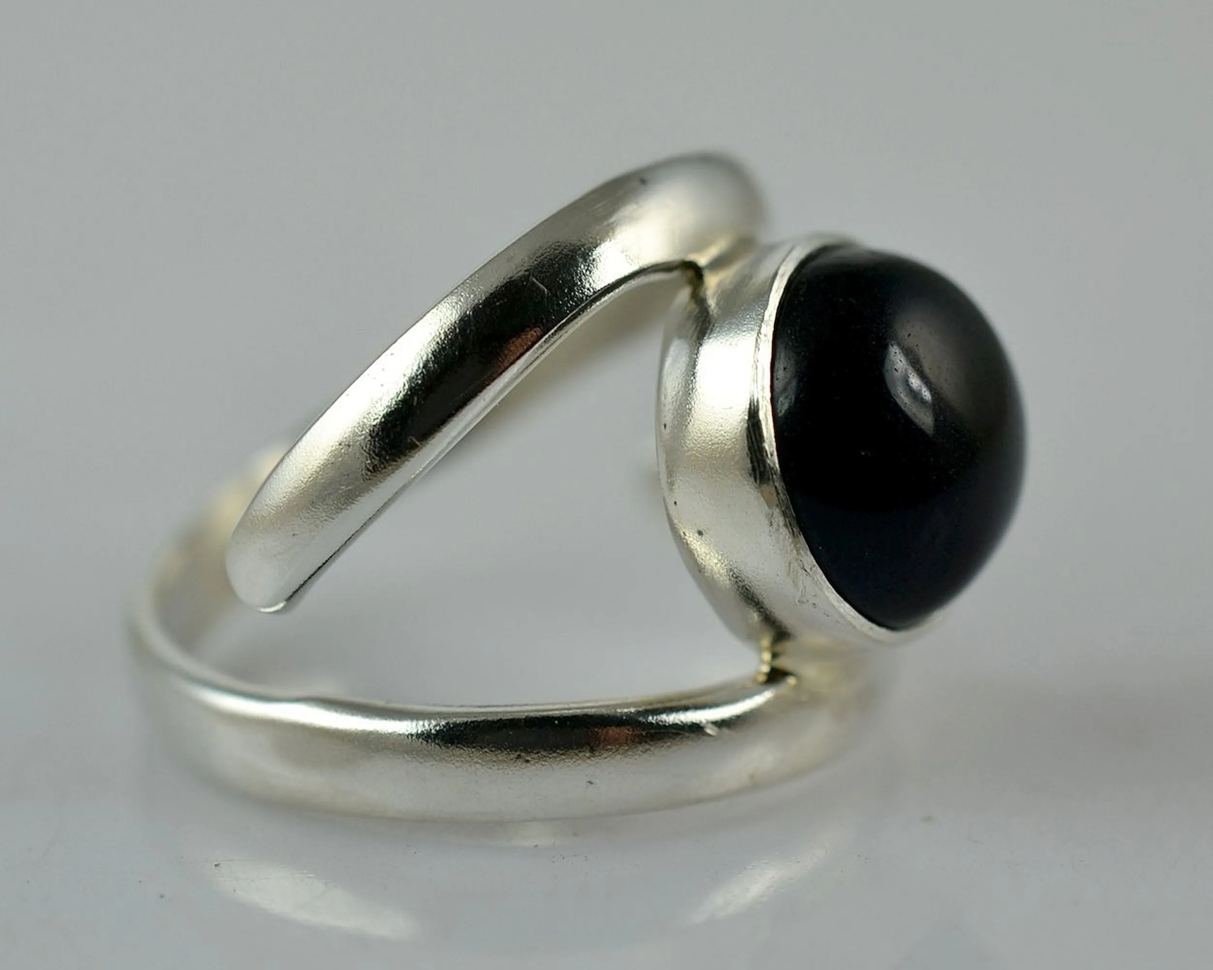 Black Onyx 925 Solid Sterling Silver Handmade Ring Size 3 to 13 US