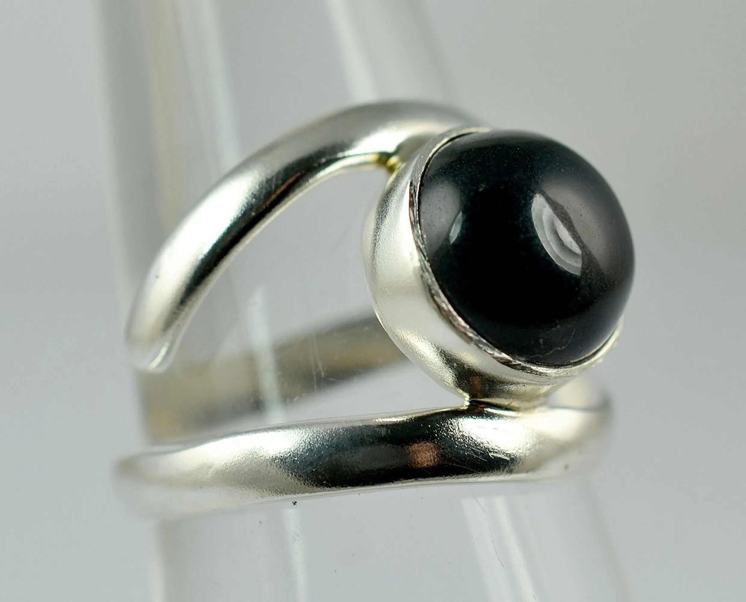 Black Onyx 925 Solid Sterling Silver Handmade Ring Size 3 to 13 US