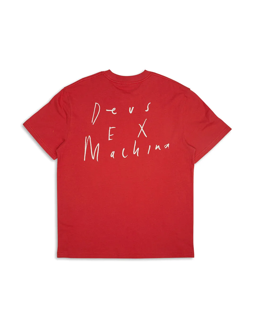 BOB SKULL TEE DEUS EX MACHINA CRANBERRY