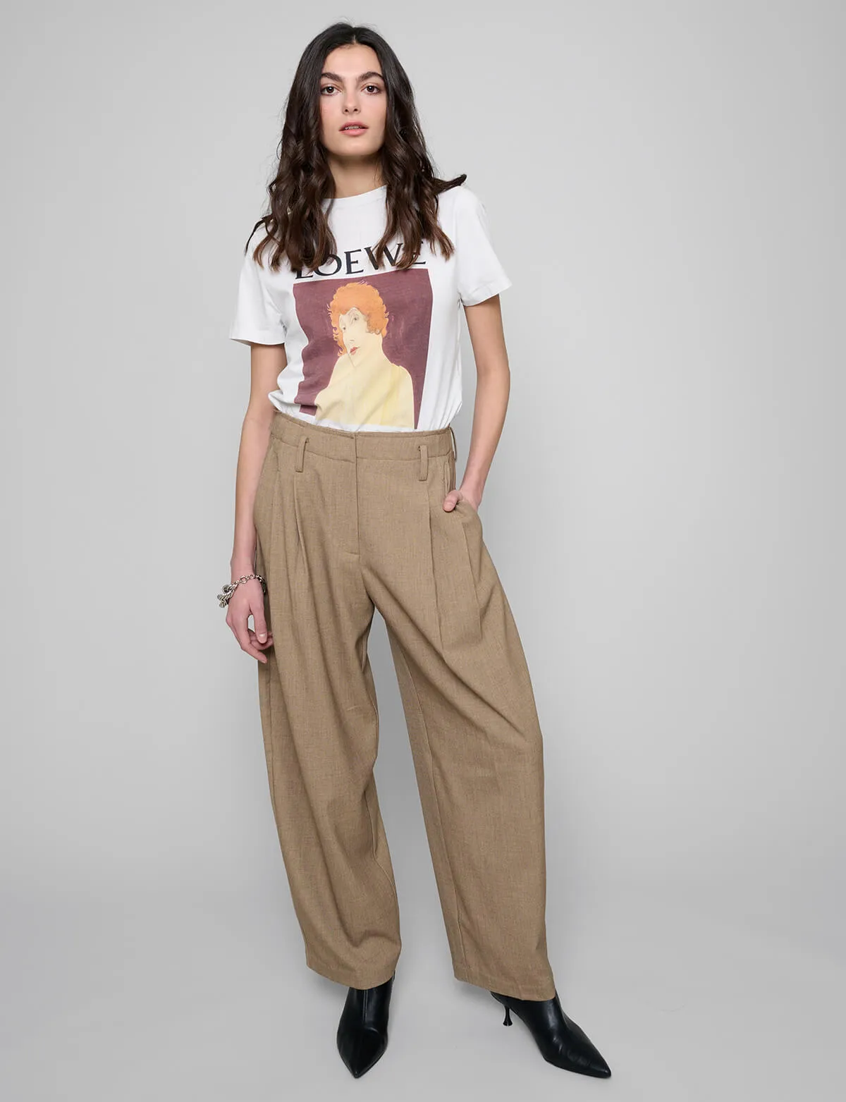 Brown Martin Slouchy Pants-BESTSELLER