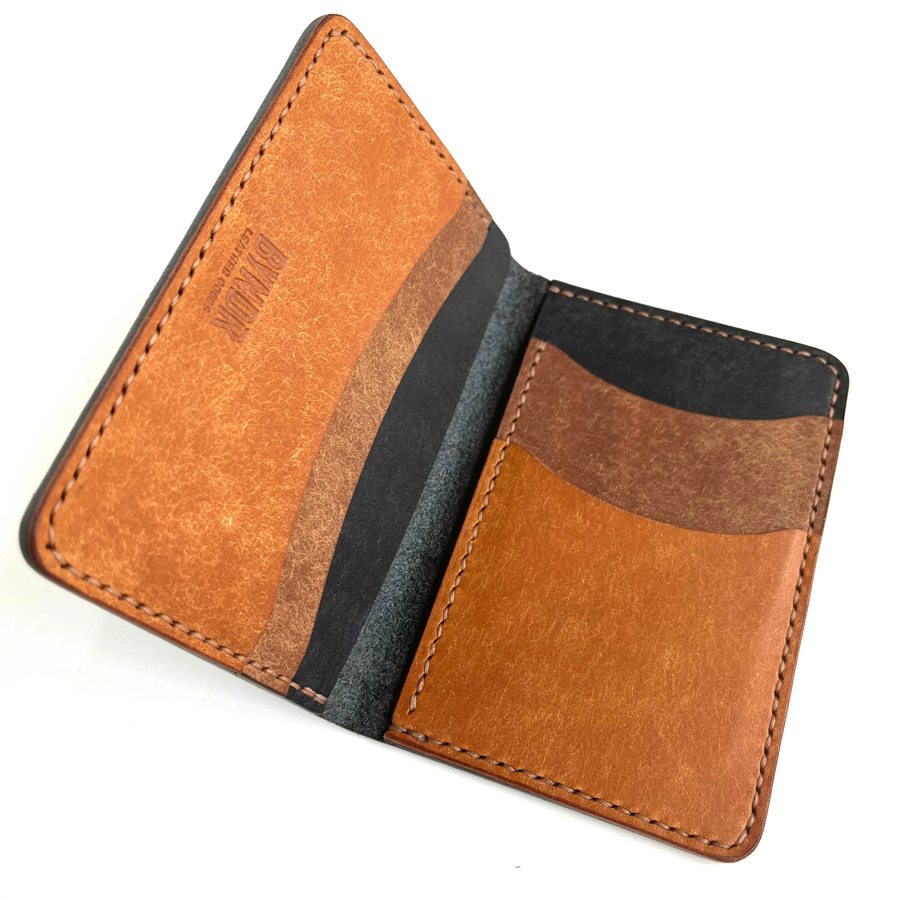 BYNDR Vertical Bi-Fold Wallet