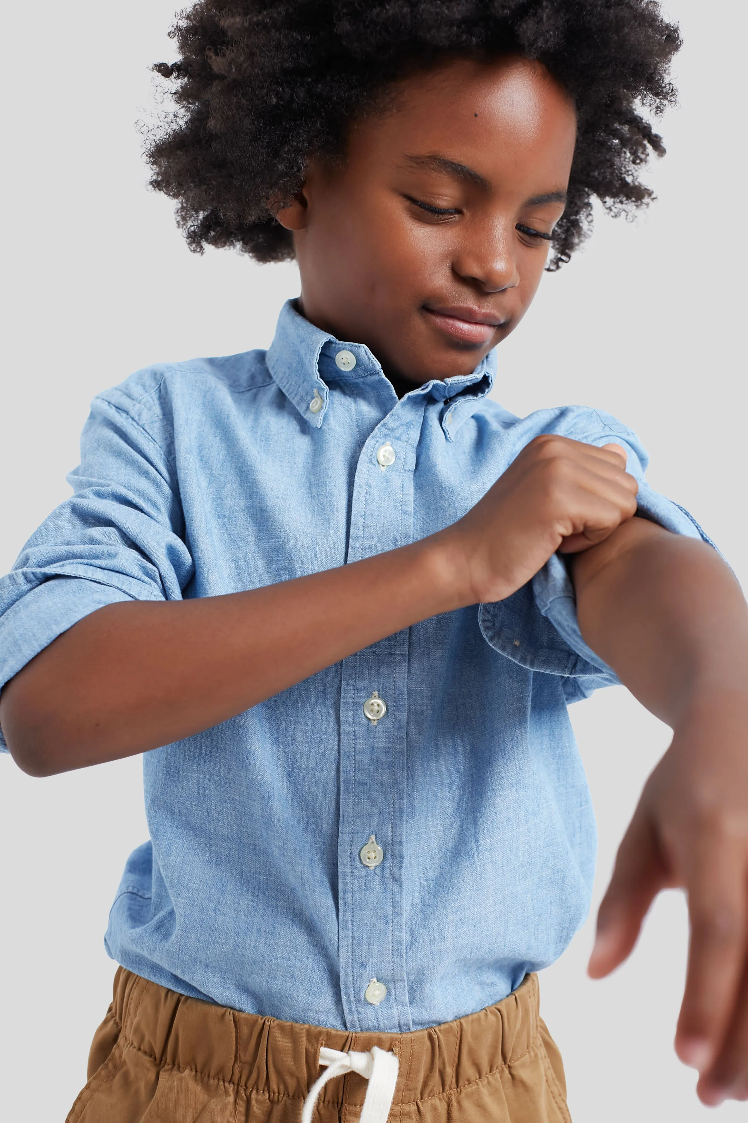 Cotton Chambray Shirt