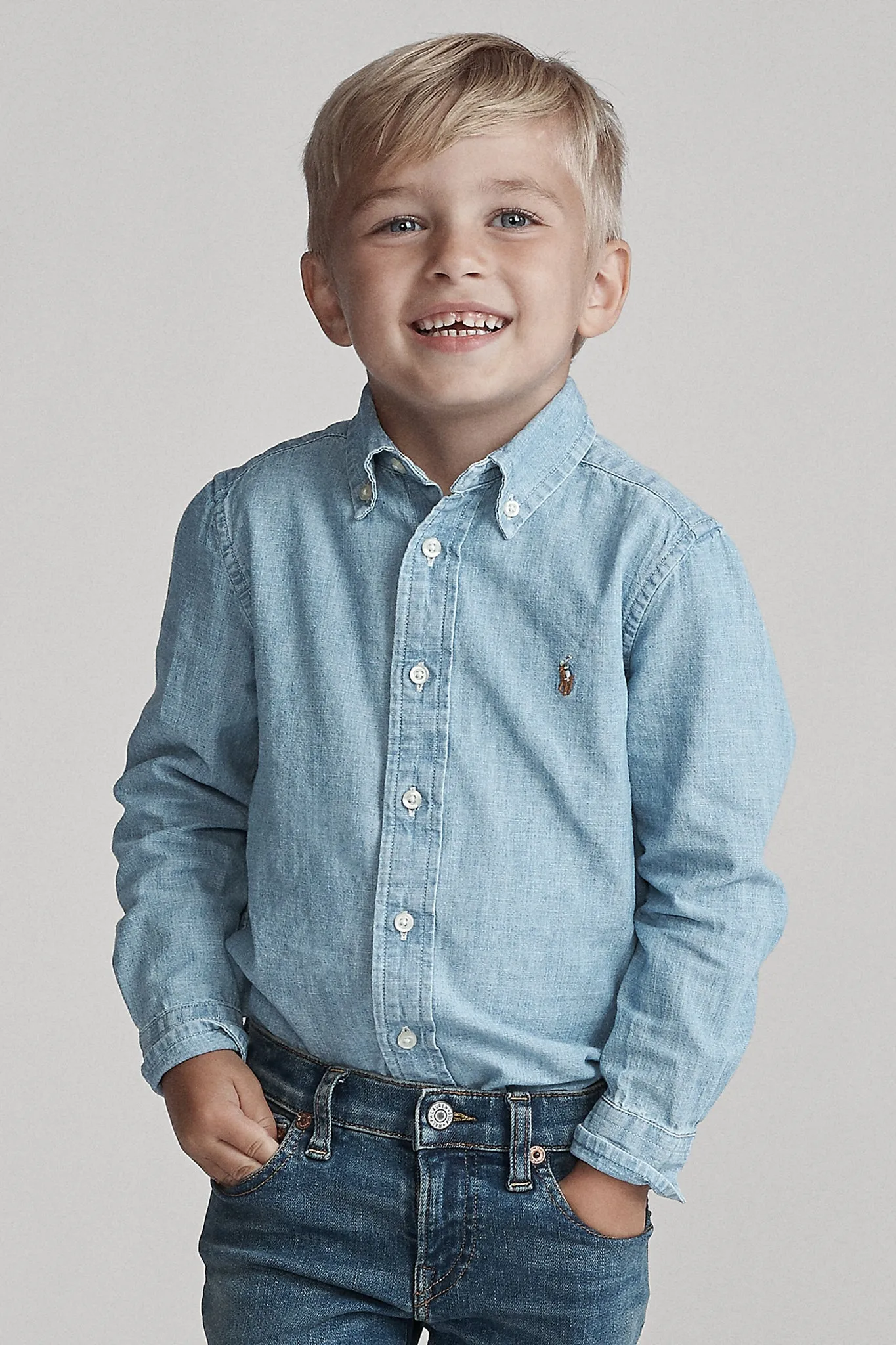 Cotton Chambray Shirt