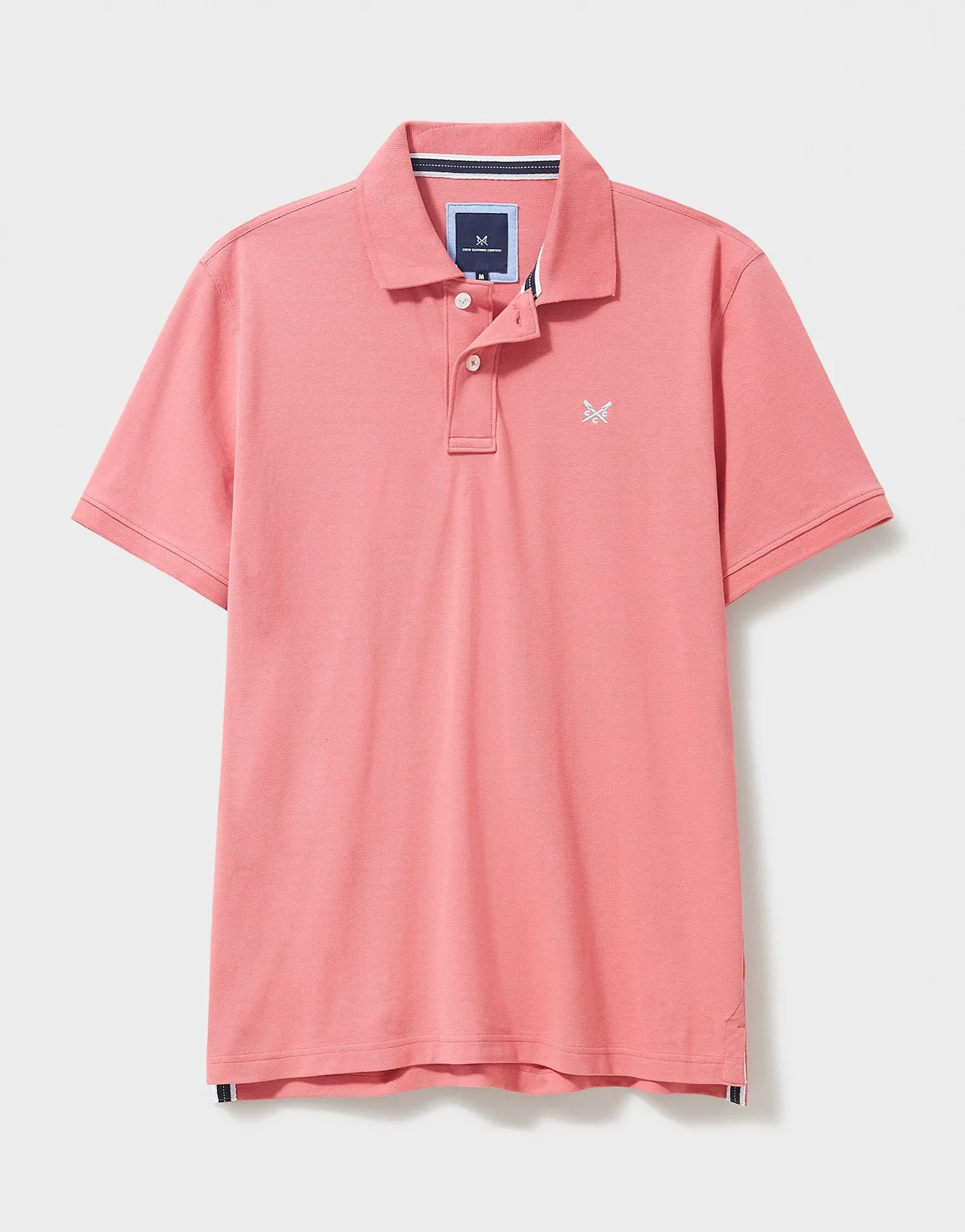 Crew Clothing Mens Pique Polo Shirt 'Classic Pique Polo' - Short Sleeved