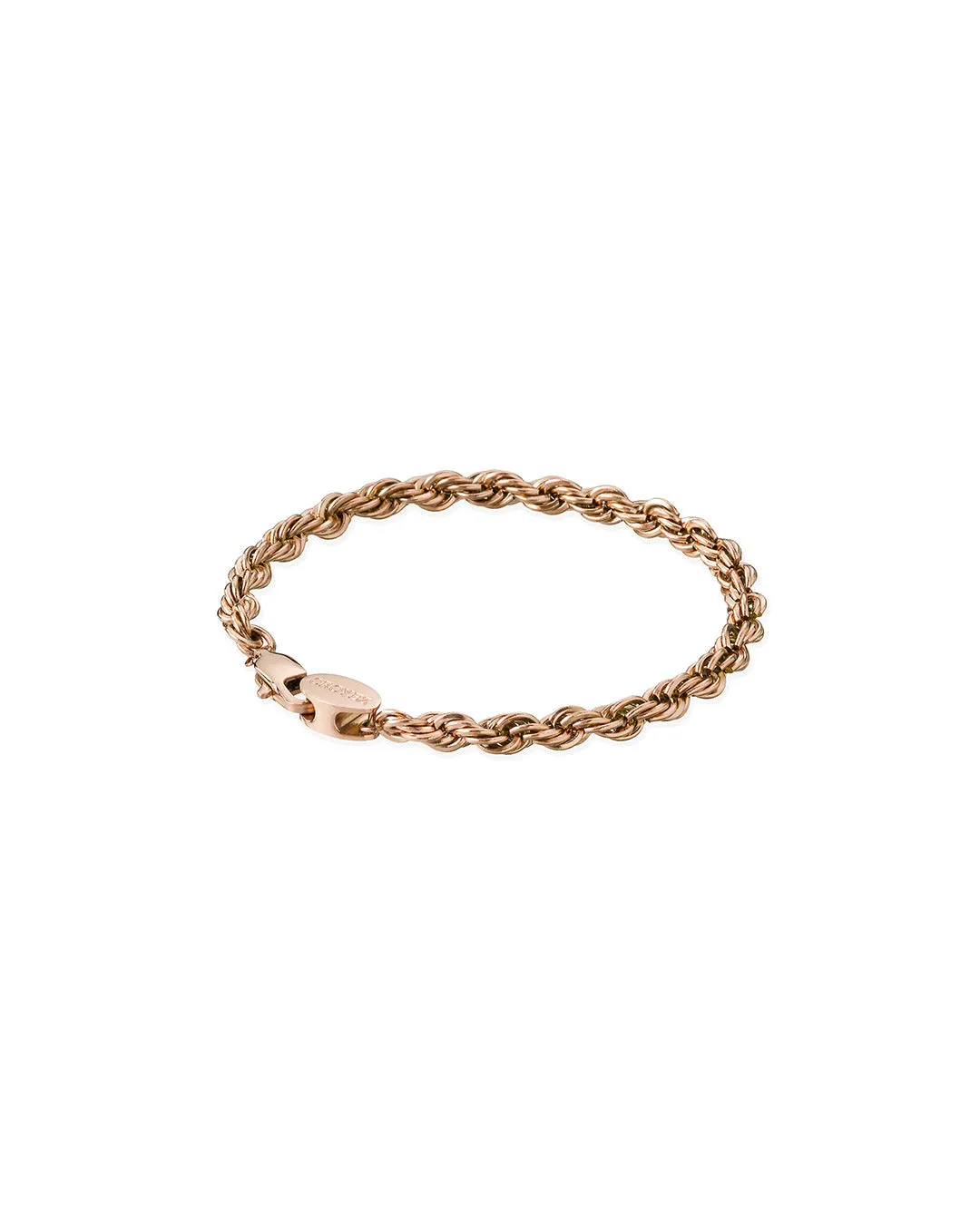 Croyez Bracelet Rope Rosegold