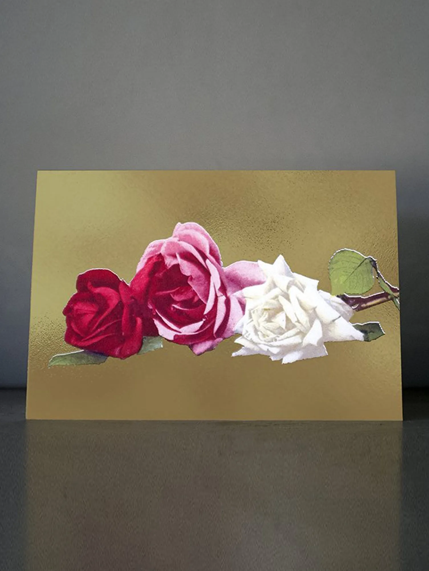 DANDY STAR VINTAGE ROSES II GREETING CARD