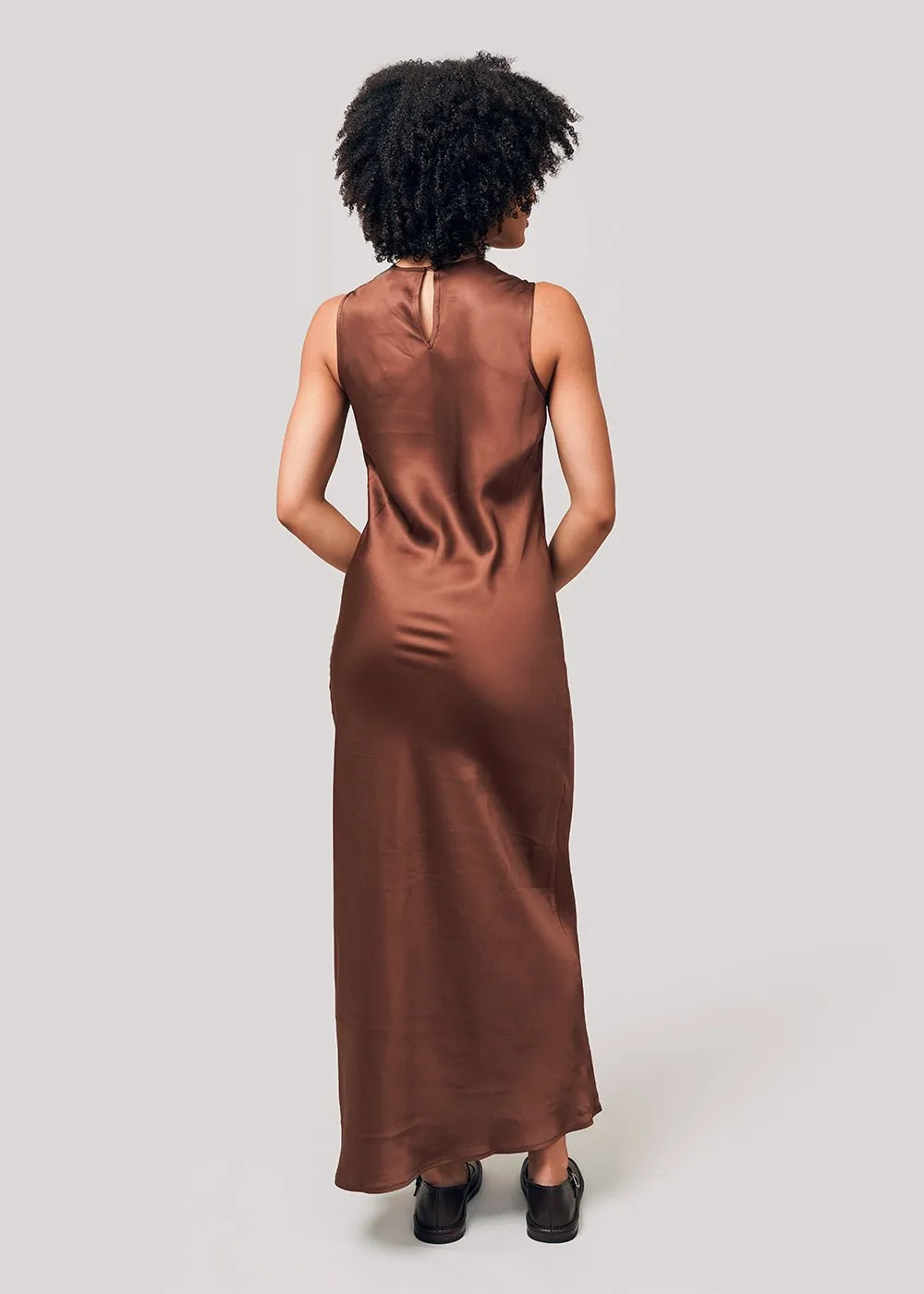 Dark Brown Dydine Tank Dress