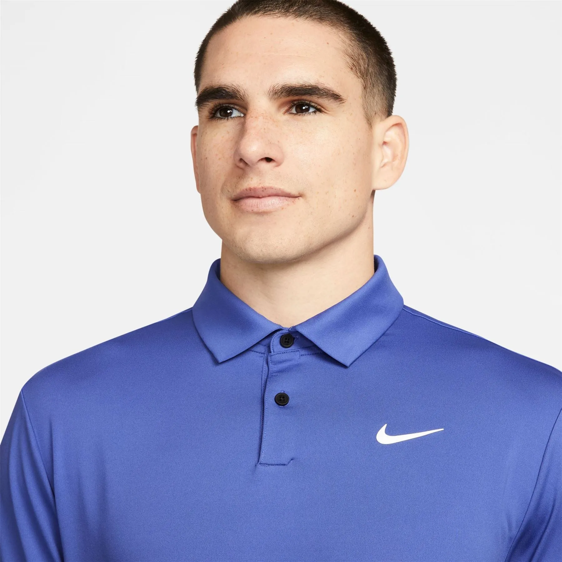 Dri-FIT Tour Stretch Solid Polo Blue Lapis - W23