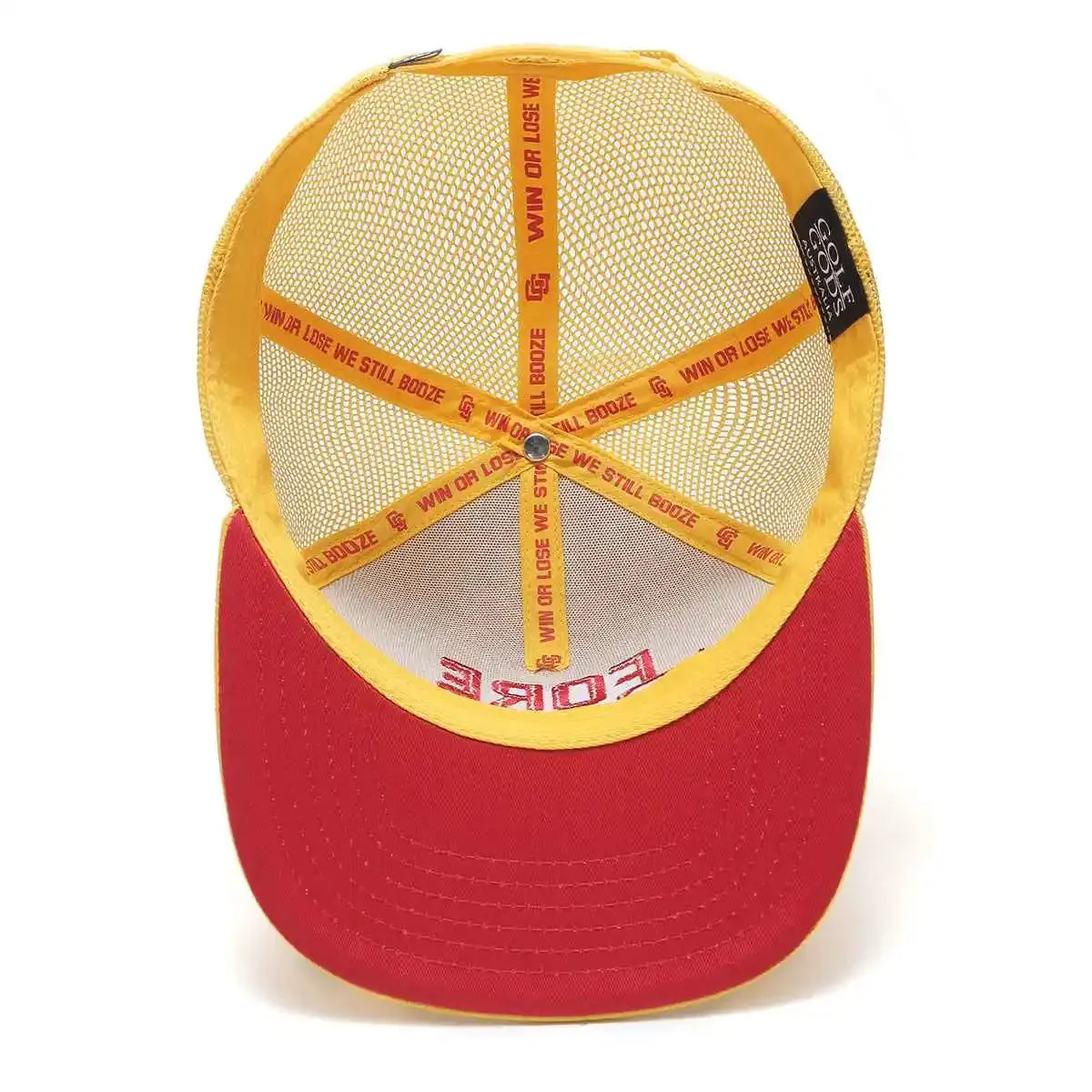 Fore Fuckers Yellow Trucker SnapBack Golf Hat