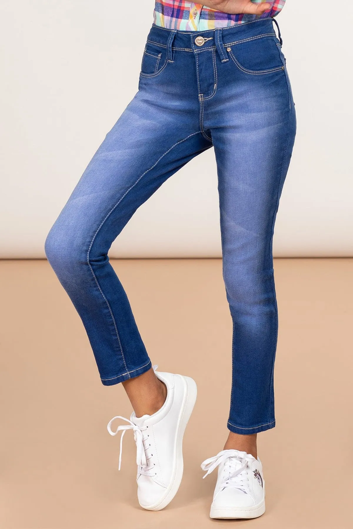 Girls Essential Denim Skinny Jeans