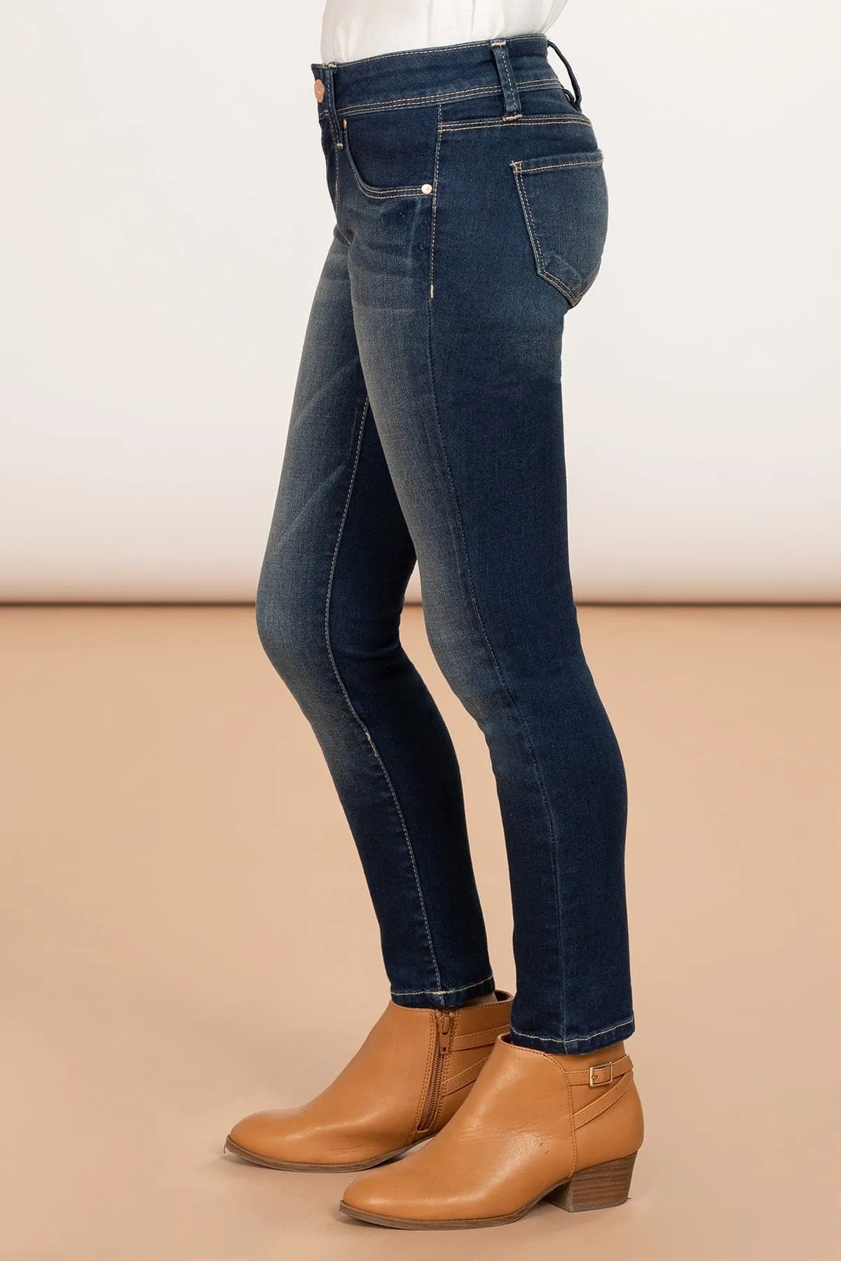 Girls Essential Denim Skinny Jeans