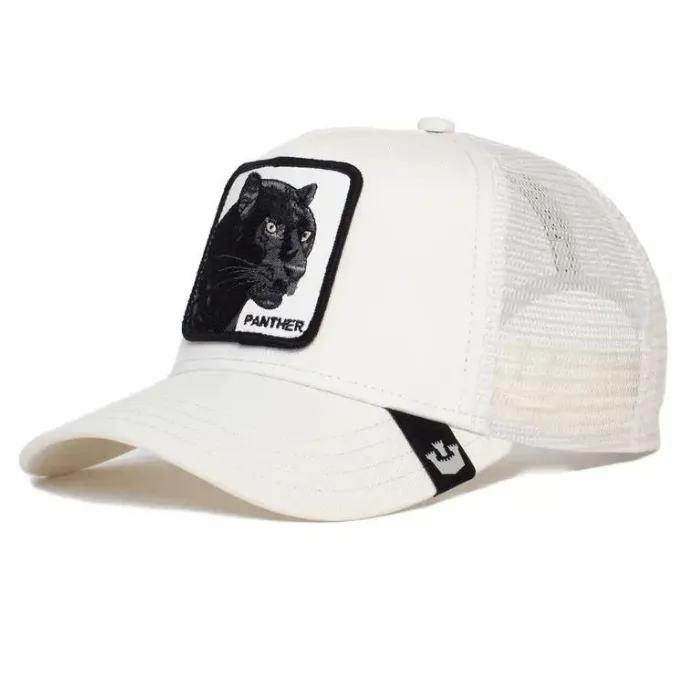 Goorin Bros The Panther Trucker Hat (White)