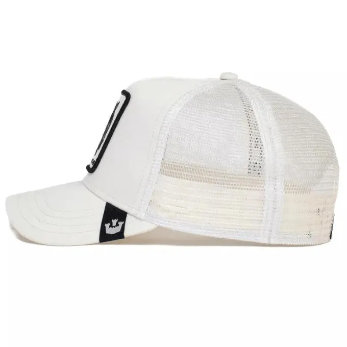 Goorin Bros The Panther Trucker Hat (White)