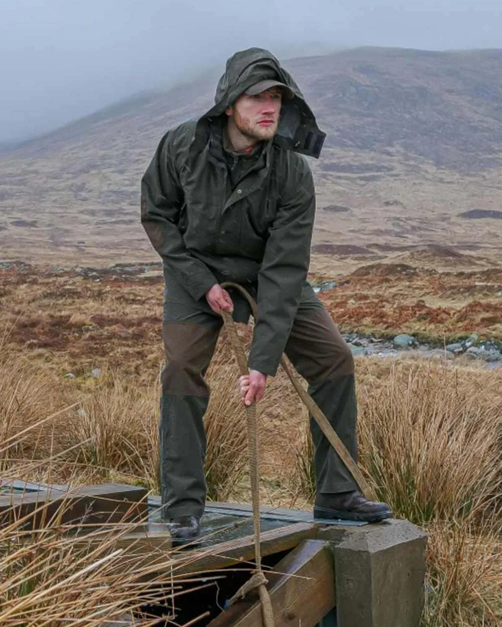 Hoggs of Fife Green King II Waterproof Trousers