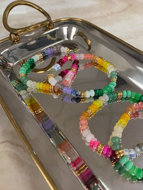 Jelly Gemstone Bubble Bracelet