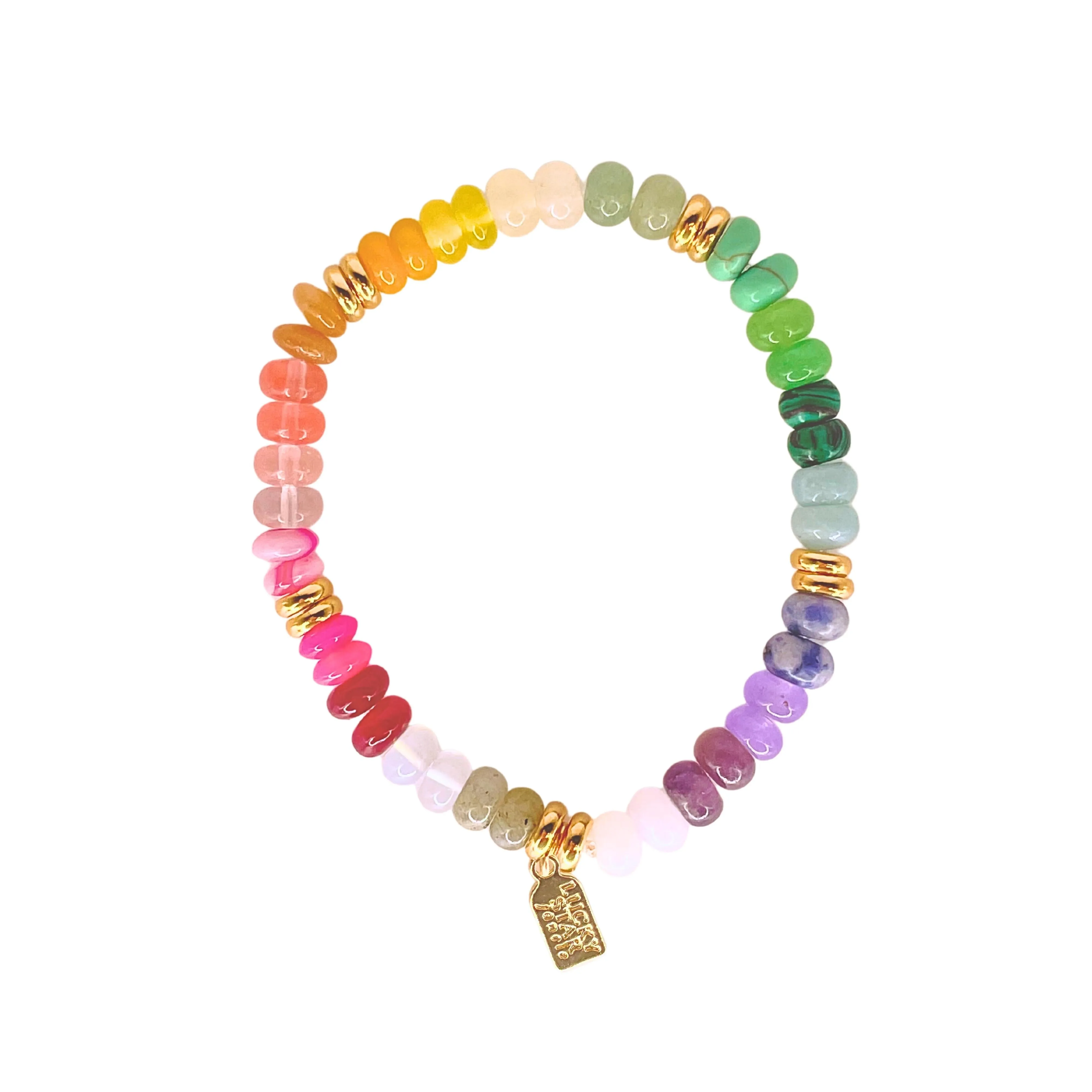 Jelly Gemstone Bubble Bracelet