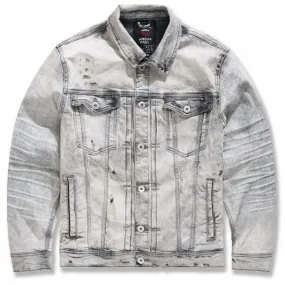 Jordan Craig Desperado Denim Trucker Jacket (Bone White) JJ351R