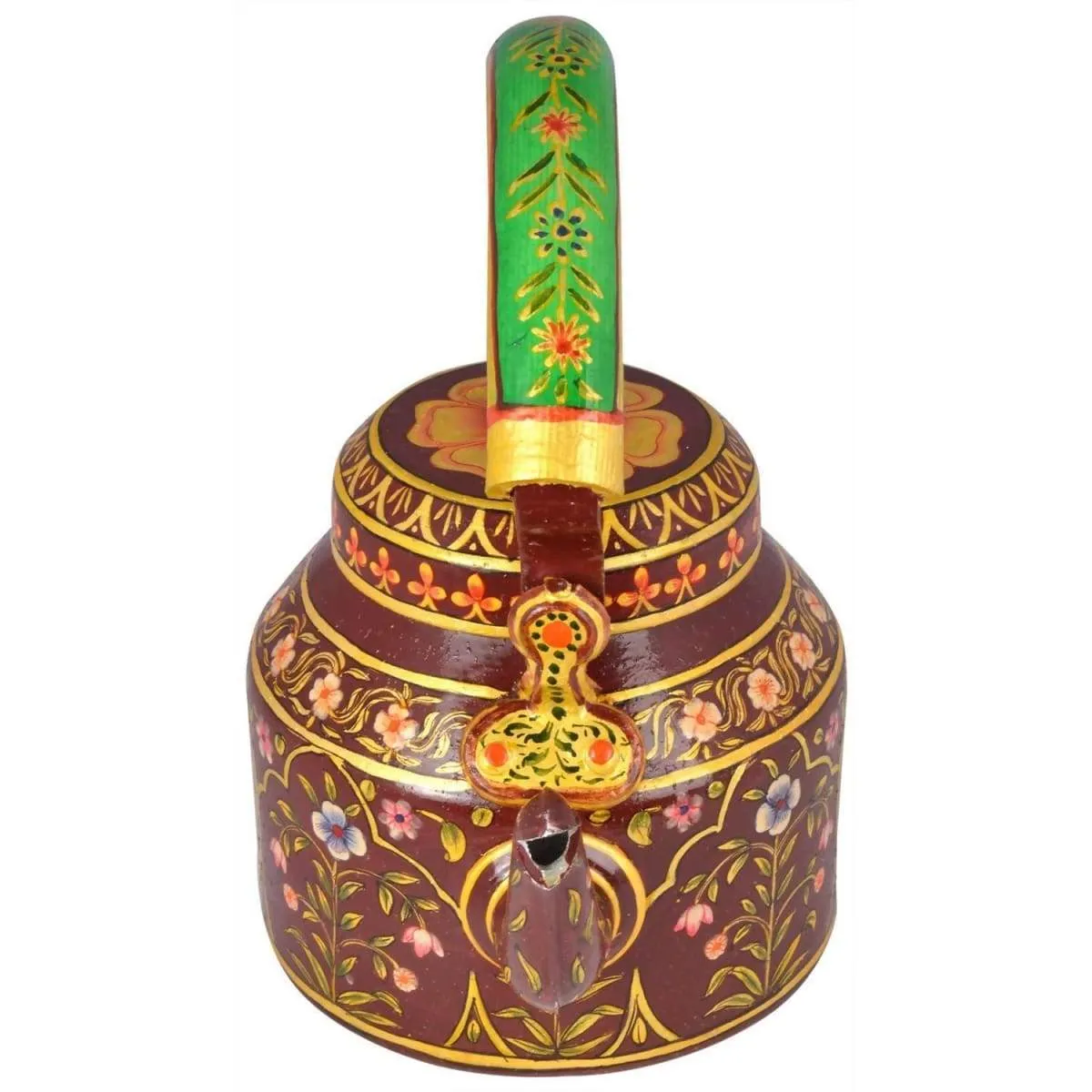 Kaushalam HAND PAINTED Tea Kettle - "Royal Jaipur"