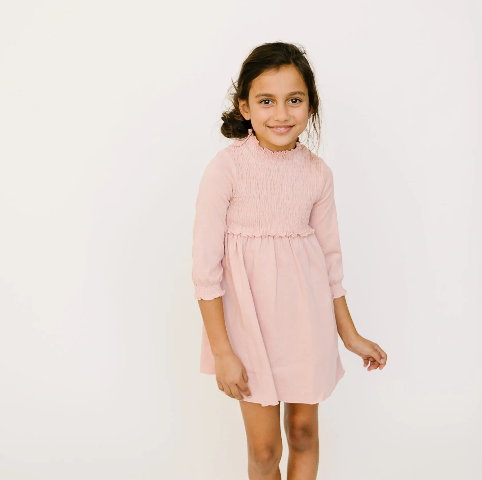 Kids' Organic Smocked Dress