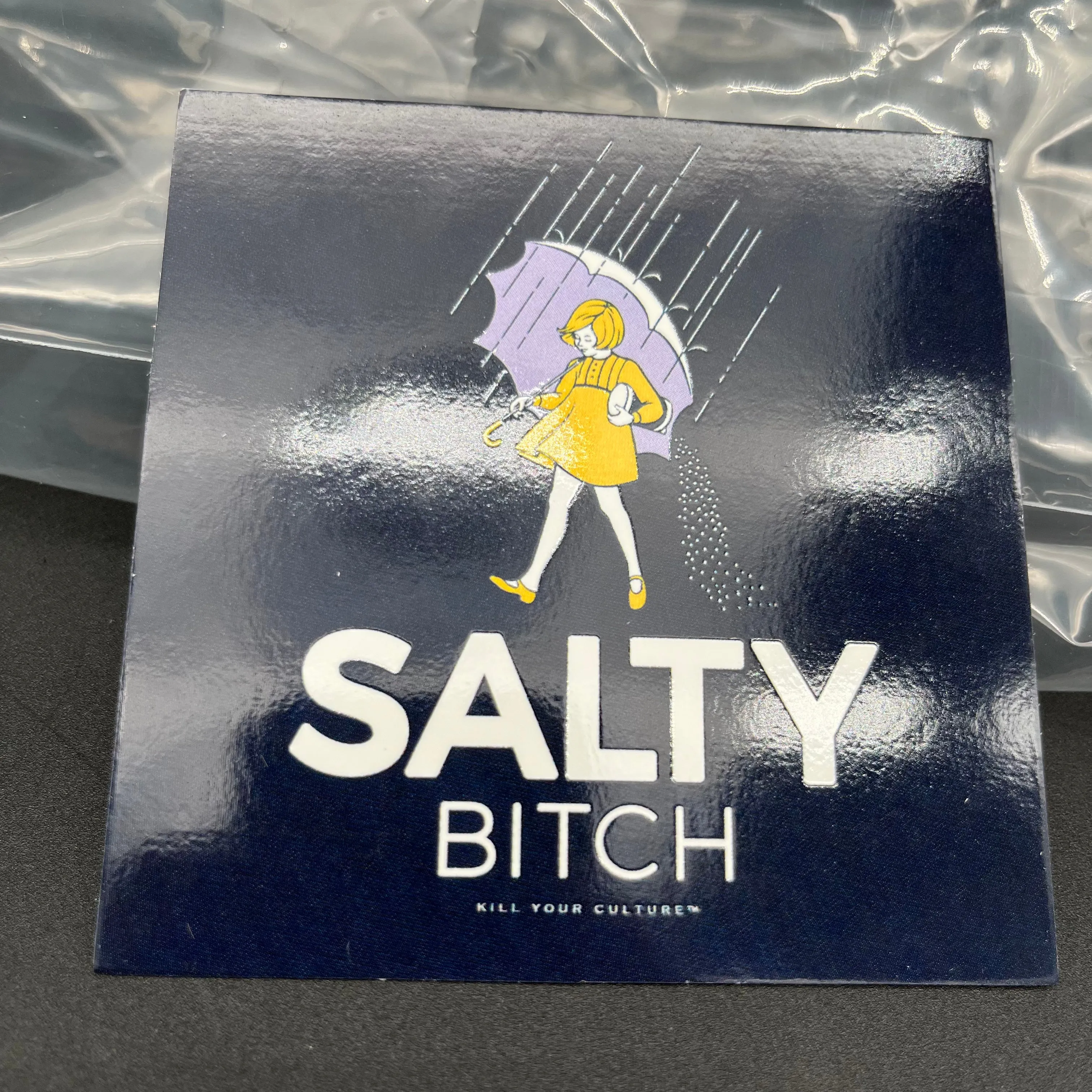 Kill Your Culture Salty Bitch Sticker - 4x4