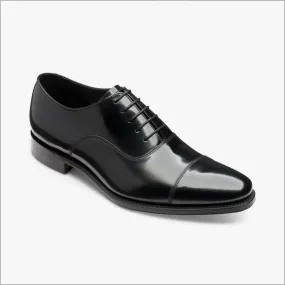 Loake Finsbury Black Oxford Shoe Size 7.5. 8.5 & 10 Only<>