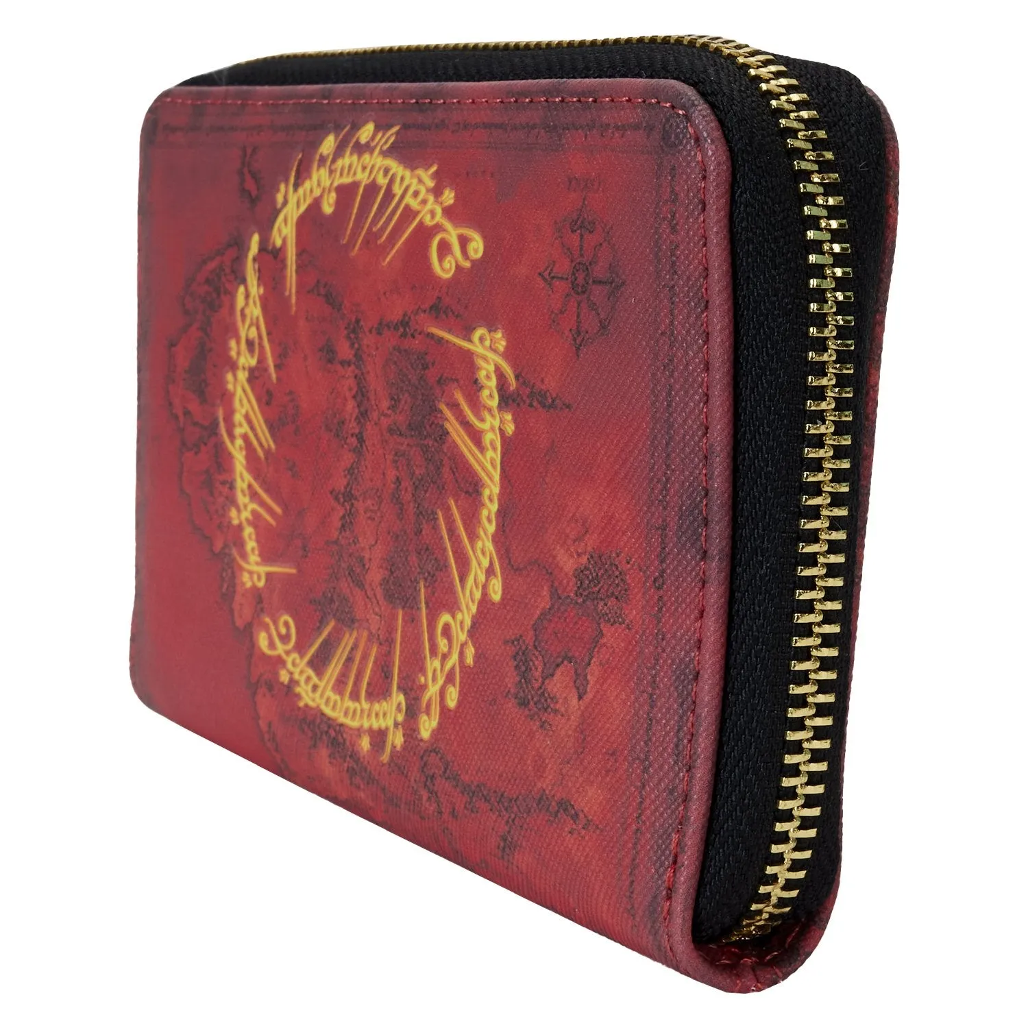 Loungefly Warner Brothers Lord of the Rings The One Ring Zip-Around Wallet - Preorder