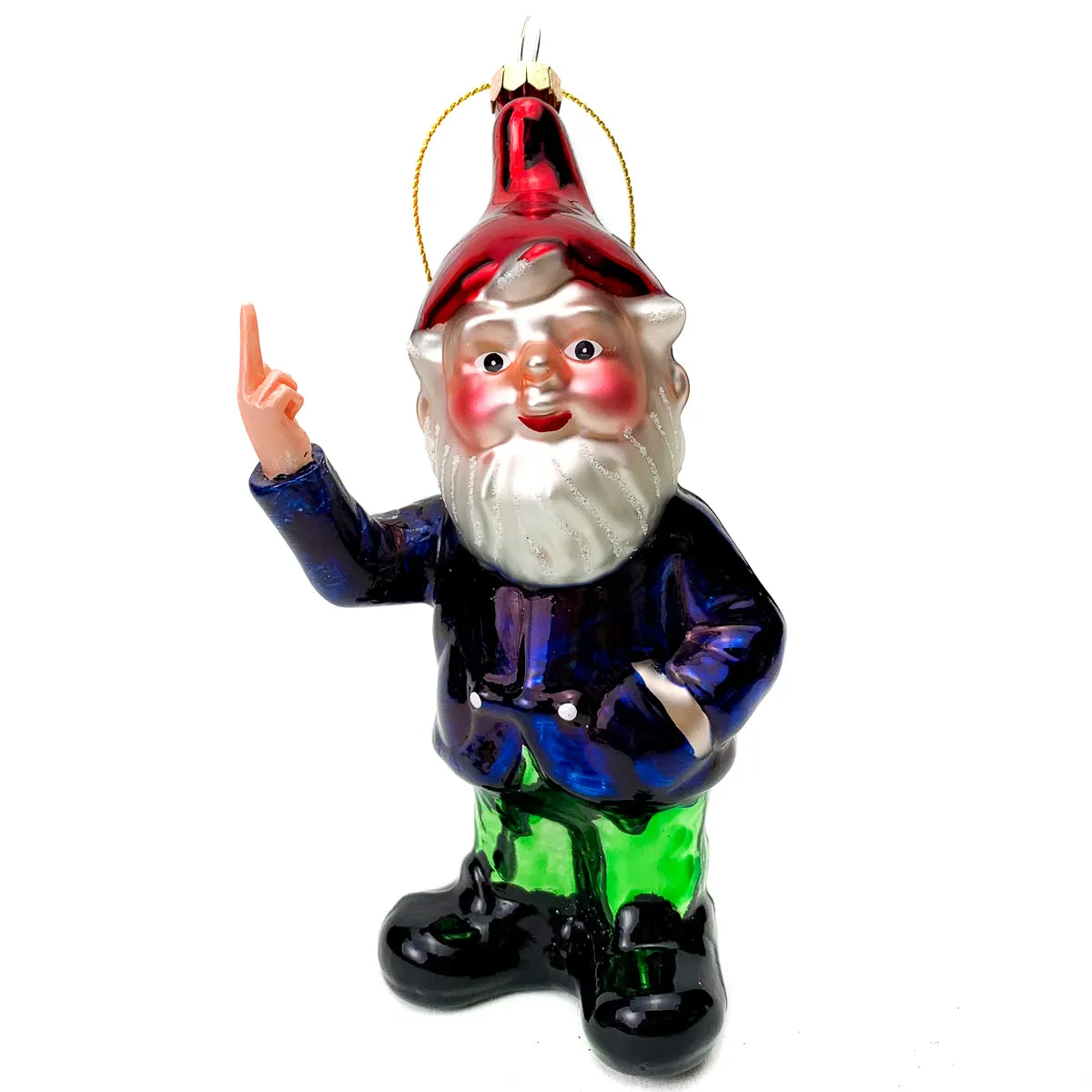 Naughty Gnome Ornament