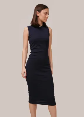 Navy Esmé Midi Dress