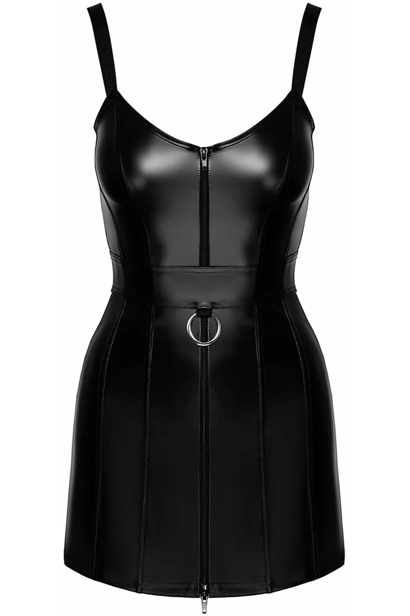 Noir Handmade Starlet Wetlook Minidress