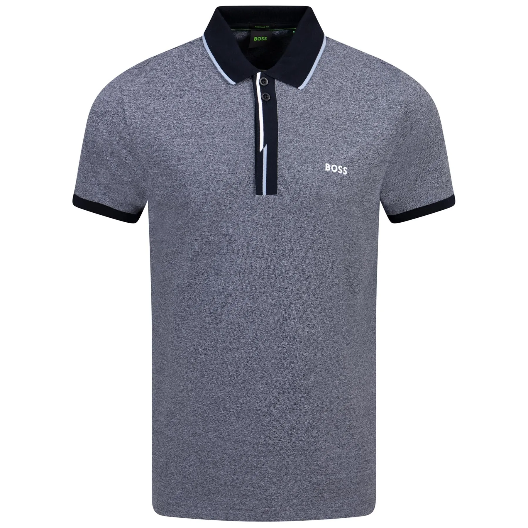 Paddy 3 Cotton Jersey Regular Fit Polo Dark Blue - W23