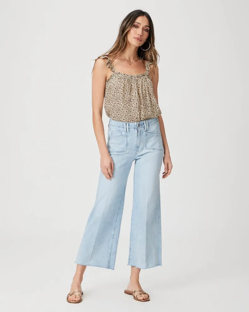 PAIGE Anessa Jean w/ set-in Pockets  Raw Hem - Shooting Star